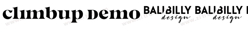 Climbup Demo字体转换